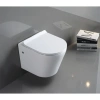 Унитаз подвесной CeramaLux B2330 безободковый, с сиденьем микролифт, белый