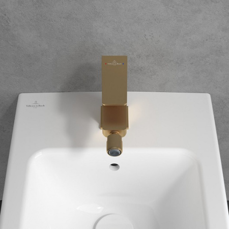 Смеситель для биде Villeroy&Boch Architectura Square TVB12500100076 золото сатинированное