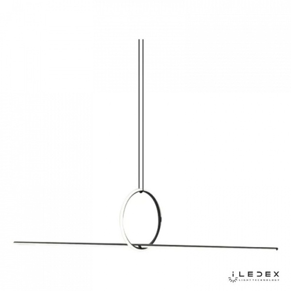 Подвесной светильник iLedex Zoom 10339P/A2-35W-3000K BK-WH