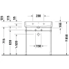 Раковина 70x47 см Duravit Vero Air 2350700000