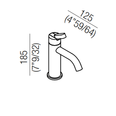 Смеситель для раковины Agape Square ARUB1083A