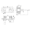 Смеситель для раковины Gessi Rettangolo 44834#031