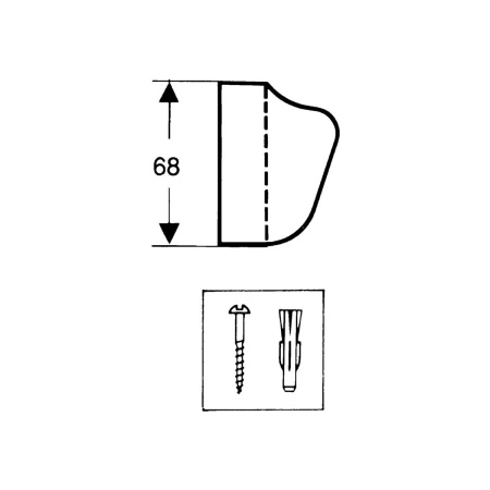 Держатель для душа hansgrohe 28321000