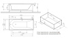 Акриловая ванна AM.PM Inspire 170x75 W5AW-170-075W2D64