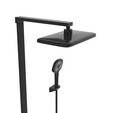 Душевая стойка Vincea Inspire VSFS-3I13TMB матовый черный