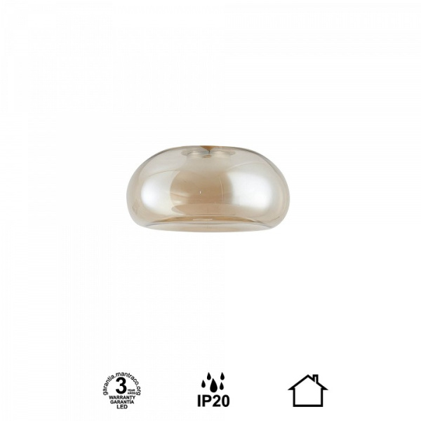 Плафон стеклянный Mantra Andromeda 9351