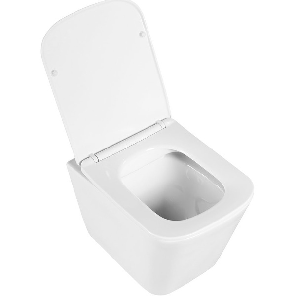 Подвесной унитаз BelBagno Due BB3103CHR/SC с сиденьем