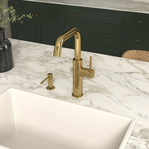 Смеситель для кухни WasserKRAFT A8577 золото