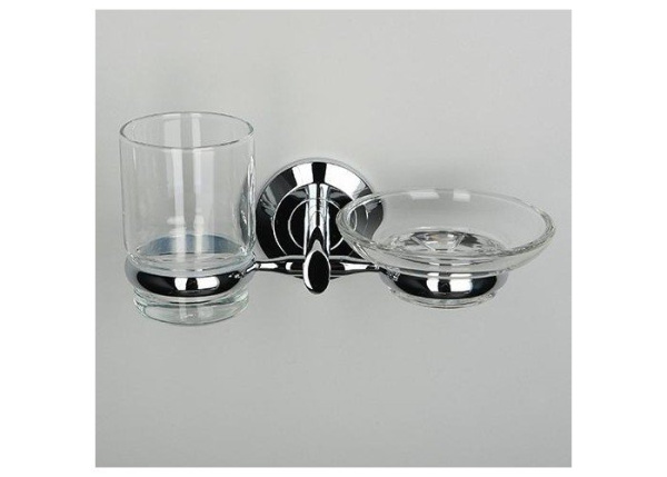 Держатель стакана и мыльницы WasserKRAFT Rhein K-6226