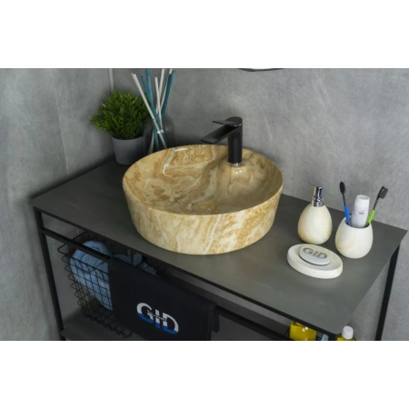 Раковина 45x45 см GID Stone Edition Mnc535