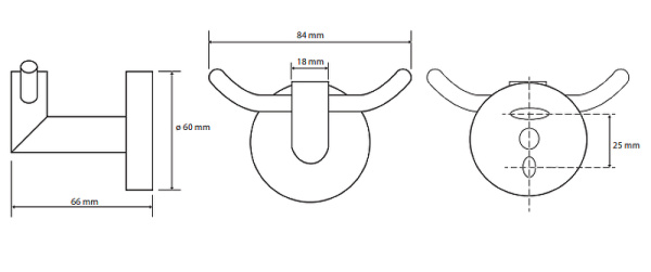 Крючок Bemeta Omega 104206032