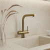 Смеситель для кухни WasserKRAFT A8987 матовое золото