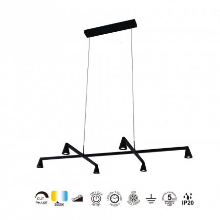 Подвесная люстра Mantra Africa 9409