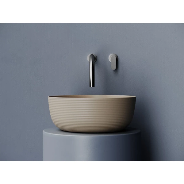 Раковина-чаша Ceramica Nova Element CN6073MC 35,6x35,6 см, накладная, капучино матовый