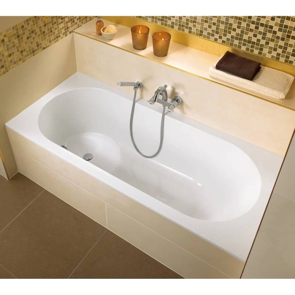 Квариловая ванна 170x75 см альпийский белый Villeroy & Boch Libra UBQ170LIB2V-01