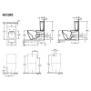 Чаша напольного унитаза Villeroy&Boch Venticello 4612R0R1