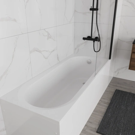 Акриловая ванна Vincea VBT-2B170-FR 170x70 см, белый