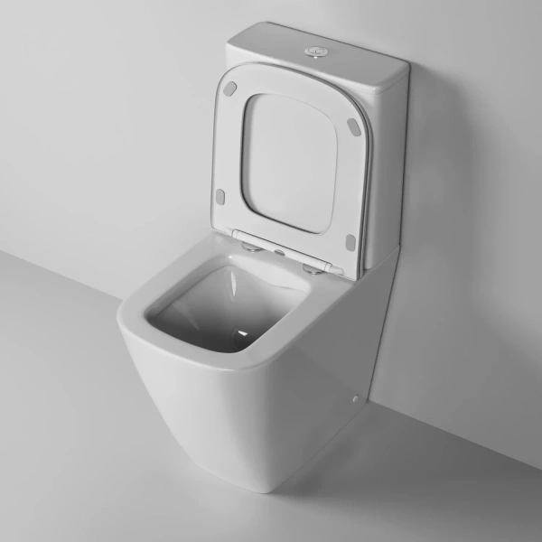 Унитаз-компакт Grossman GR-4472S безободковый, с сиденьем микролифт, белый