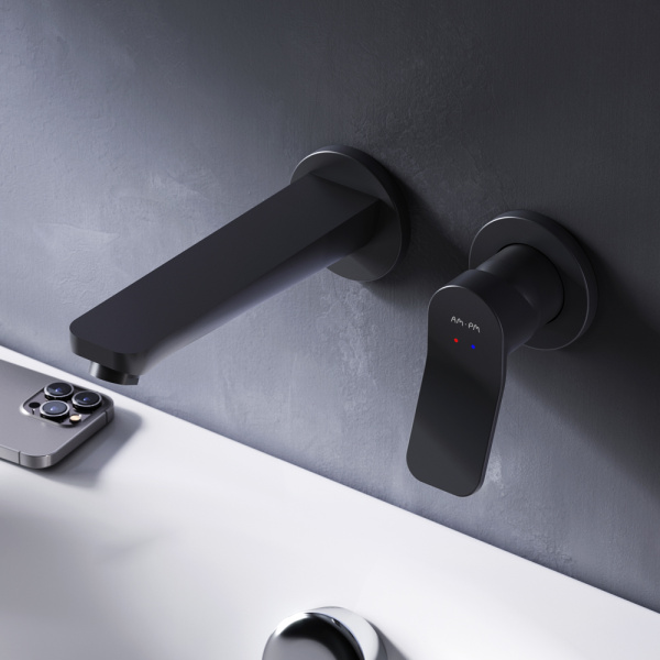 Смеситель для раковины AM.PM X-Joy F85A72622 чёрный