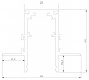 Трек встраиваемый Elektrostandard Slim Magnetic a067505