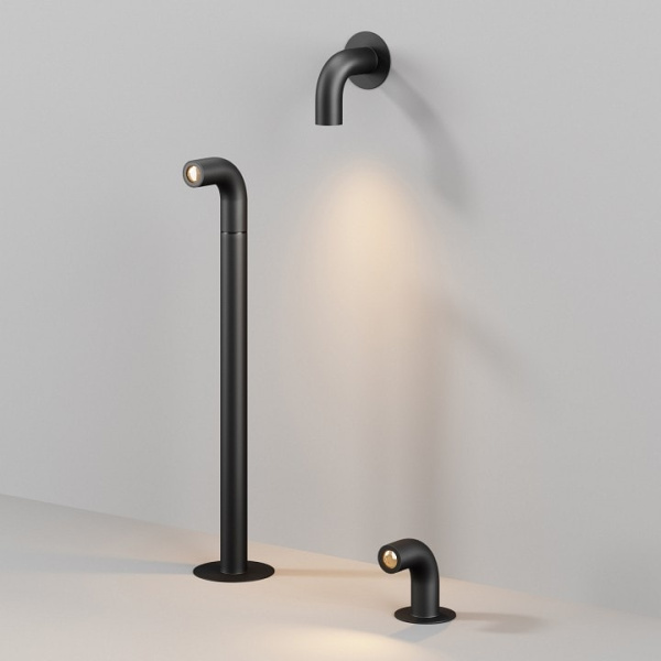 Наземный низкий светильник Maytoni Sleek O477FL-L2GF3K1