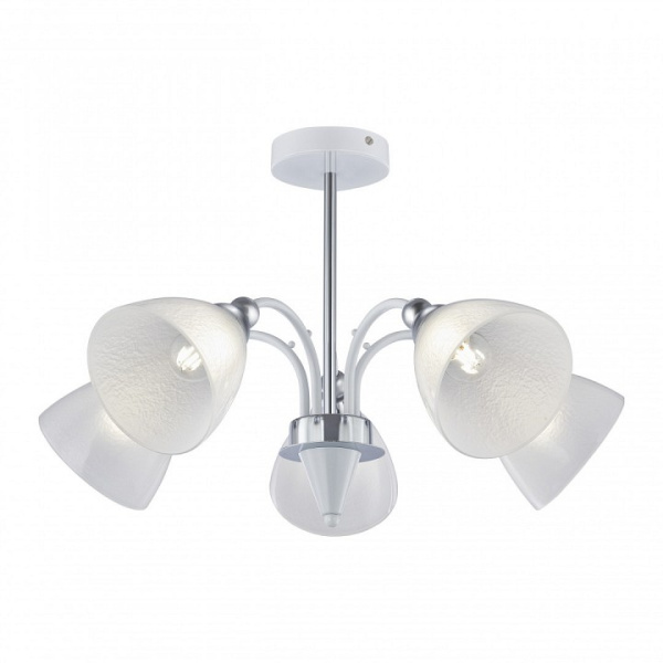 Люстра на штанге Arte Milano Napoli-326008 326008/5 WH+CR