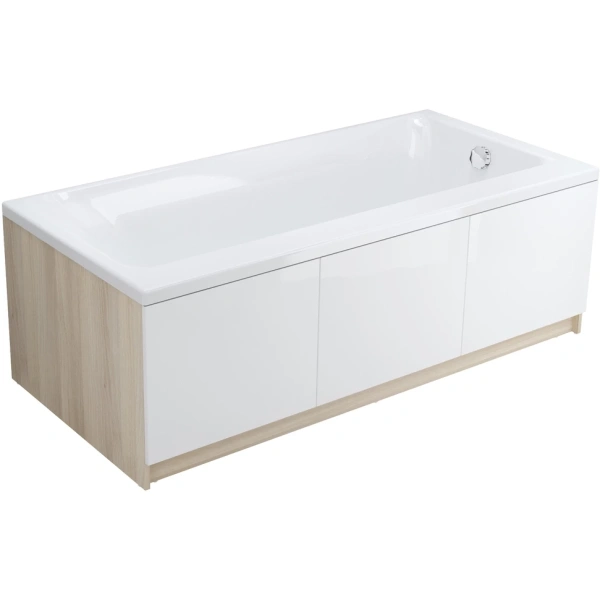 Акриловая ванна 170x80 см L Cersanit Smart WP-SMART*170-L