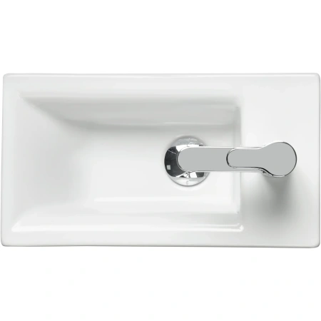 Раковина Акватон Миранда 1WH302500 40,5x22 см, накладная, белый