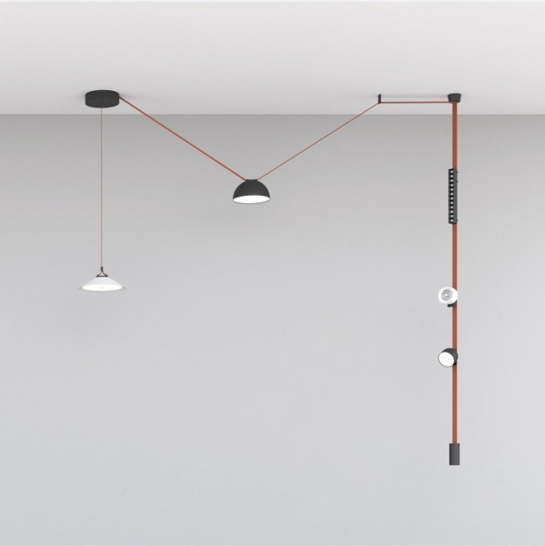Накладной светильник Denkirs BELTY FLOW DK5565-WH+BK