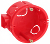 Подрозетник Эра  KUTS-68-42-s-red