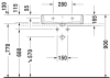 Раковина Duravit Vero Air 60 2350600000