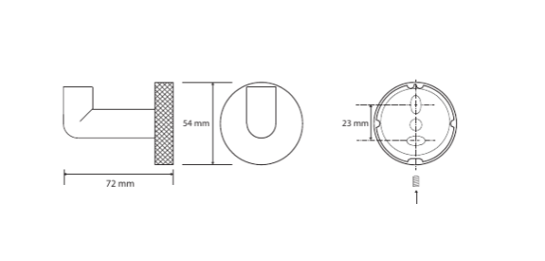Крючок для ванной Bemeta Stella 166206022