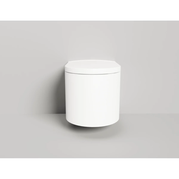 Унитаз подвесной Salini S-Stone Gemelli 240121M безободковый, белый матовый