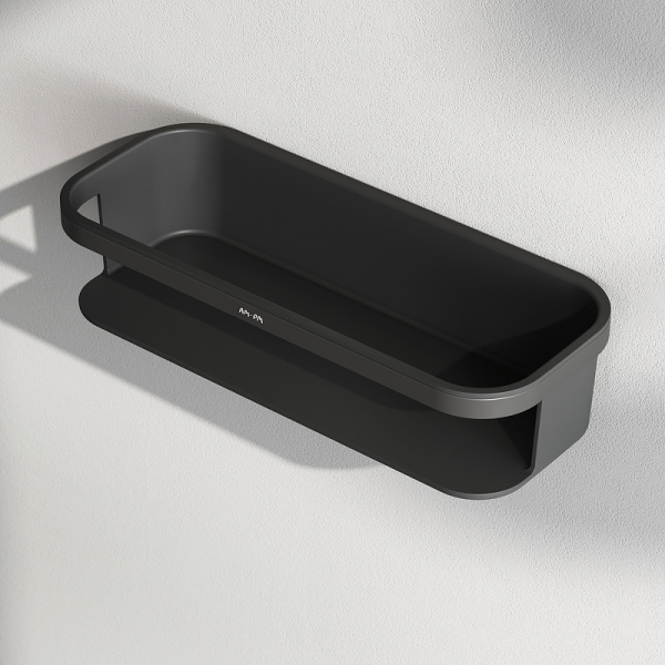 Полка для душа AM.PM Func A8F53122 черная матовая