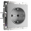 Розетка с заземлением, без рамки Werkel  W1171006