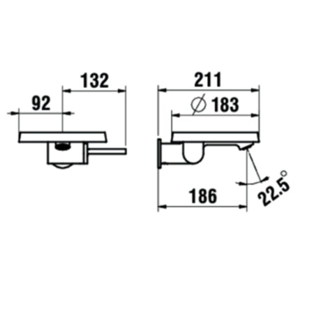 Смеситель для раковины Laufen Kartell 3.1133.7.004.120.1