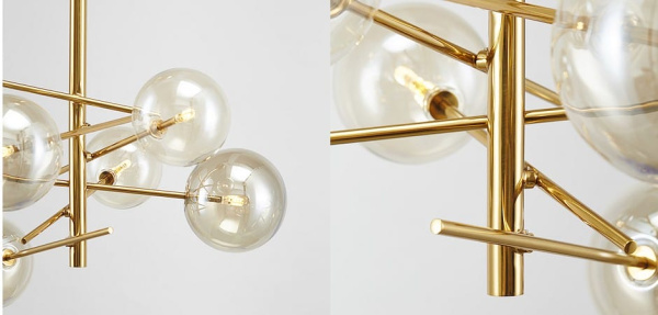 Люстра на штанге Imperiumloft Bolle Hanging Lamp Gallotti &amp;Amp 40.1268-0