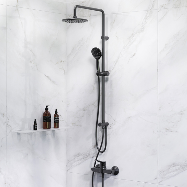 Комплект для душа AM.PM X-Joy F42885A24 со смесителем