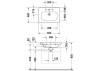 Раковина Duravit DuraStyle 23206500001-WG