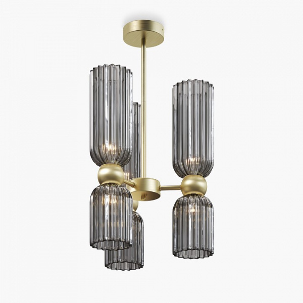 Люстра на штанге Maytoni Антик MOD302PL-06GR