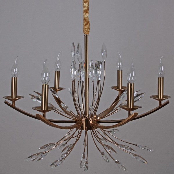 Подвесная люстра ILLUMICO IL2307-6POR-39 GD