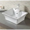 Раковина-чаша CeramaLux 9108 50x41,5 см, накладная, белый