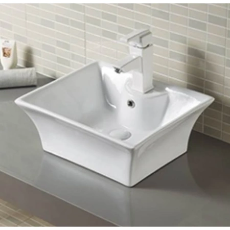 Раковина-чаша CeramaLux 9108 50x41,5 см, накладная, белый