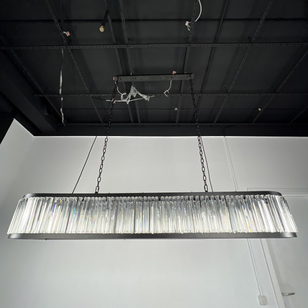 Подвесной светильник Imperiumloft Odeon Clear Glass Black 248522-22