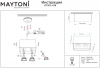 Накладной светильник Maytoni Technical Изящность C015CL-02B