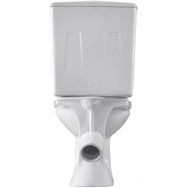Унитаз-компакт Santeri Orion 1.P400.8.S00.00B.F (4607143310865) косой выпуск, с сиденьем, белый
