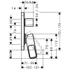 Смеситель для ванны Hansgrohe Axor Urquiola 11425000