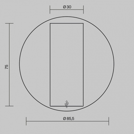 Бра Maytoni Twist C081WL-L3WBS3K