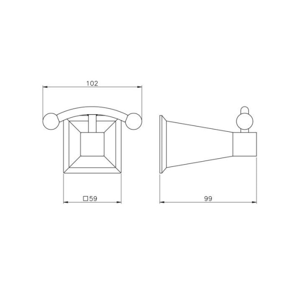 Крючок Nicolazzi Vincent 1081CR