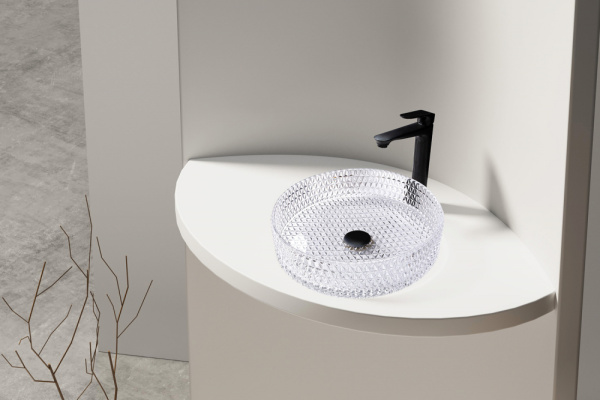 Раковина Abber Glas AK2301 прозрачная